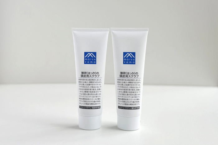 新製品「薄荷(はっか)の頭皮用スクラブ」