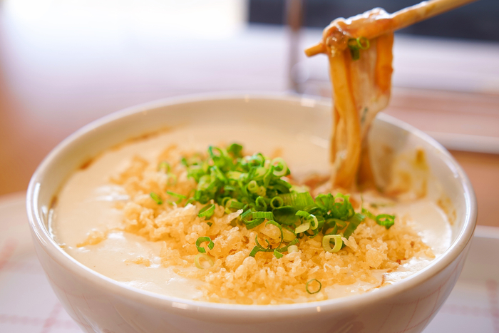 ジャージーミルククリームのカレーうどん