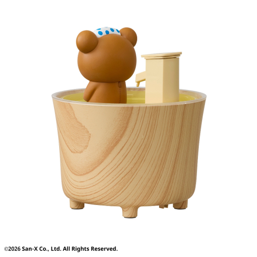 ルームライト加湿器　リラックマ温泉　背面