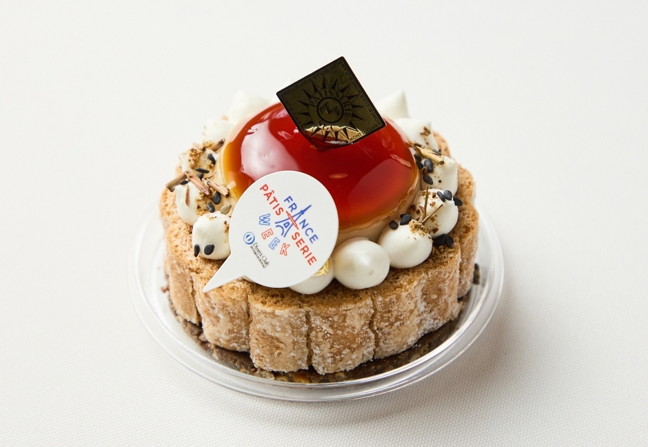 「Mont St. Clair」の「加賀棒茶」使用の「シャルロットほうじ茶セザム」