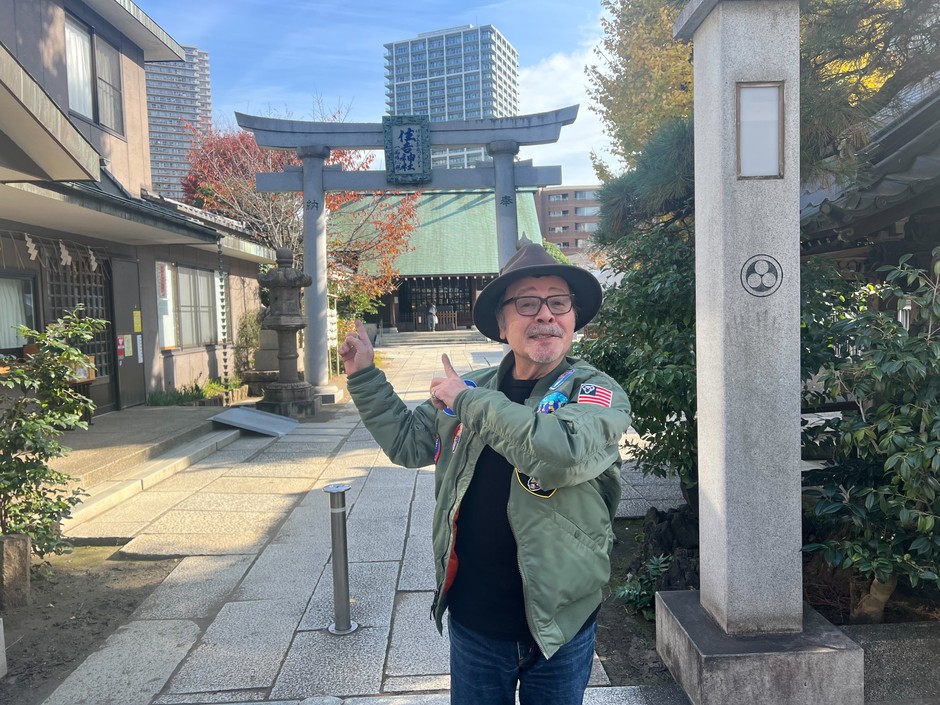 なぎら健壱さんが東京・佃島を練り歩く!