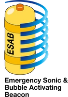 ESAB(Emergency  Sonic & Bubble Activating Beacon)