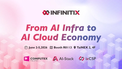 “GPUを持つだけでは勝てない”　台湾INFINITIX、COMPUTEX 2026で「AIクラウド収益化」ソフトを披露　AI-StackとixCSPでGPU運用・課金・商用化を統合、「AIインフラ→AIクラウド経済」転換を加速