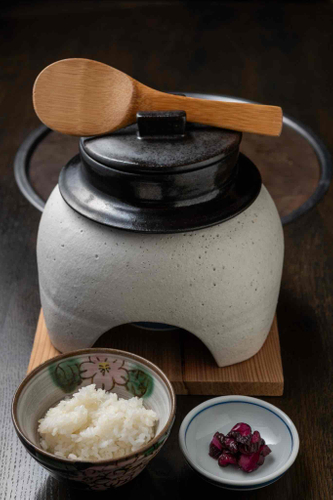 ひろ重の「釜焚きご飯」
