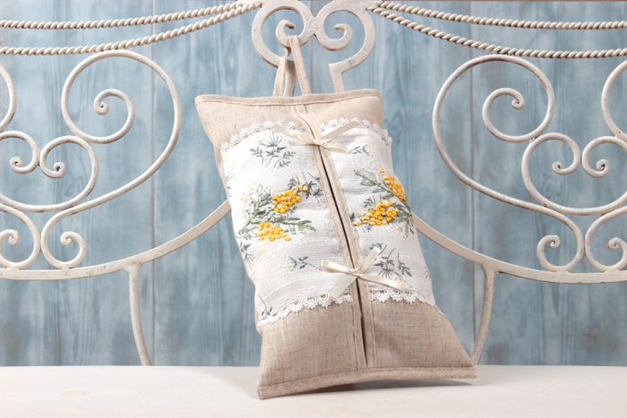 ティッシュカバー 約20x35cm ￥1,980