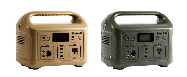 PowerArQ 左:コヨーテタン、右:オリーブドラブ