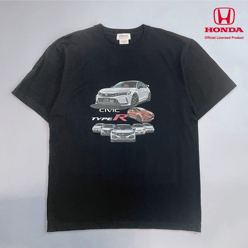 Honda CIVIC TYPE R デザインTシャツ