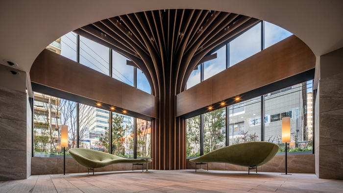 デザインアワード2024住宅部門銀賞〈プラウド一番町一丁目〉野村不動産株式会社 / 撮影：株式会社川澄・小林研二写真事務所