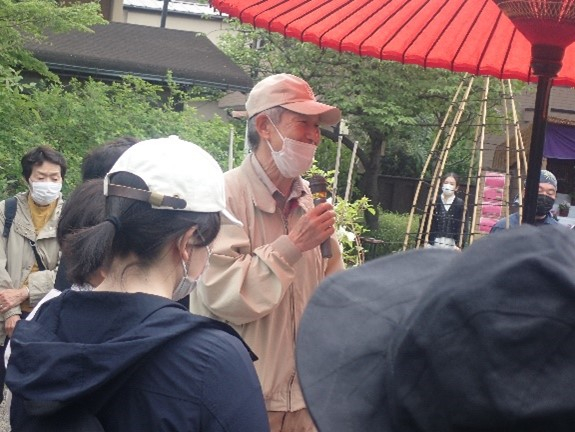 過去の「野草ウォッチング」の様子