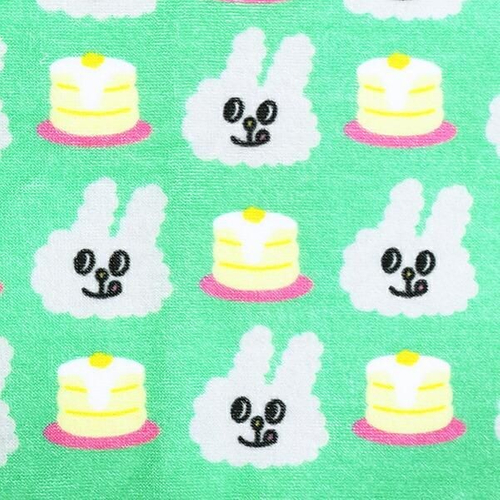 バニーコンビニのフェイスタオル