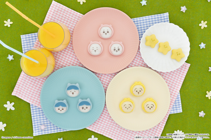 食べマスあそーと ちいかわ　ちいかわ パジャマver.／ハチワレ パジャマver.／うさぎ パジャマver.(イメージ)