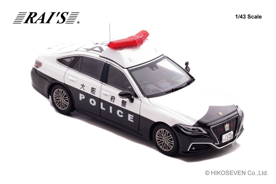 大阪府警察所轄署地域警ら車両(浪4):右前