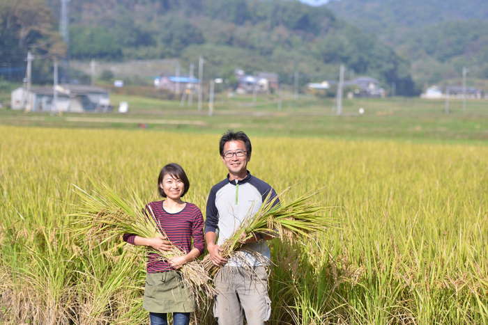 わくわくお米本舗、亀田夫妻