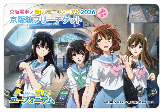 京阪線フリーチケット (イメージ)