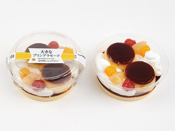 大きなプリンアラモード　イメージ画像