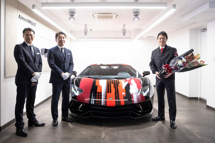 Aventador S &ldquo;dressed&rdquo; by Yohji Yamamoto 1