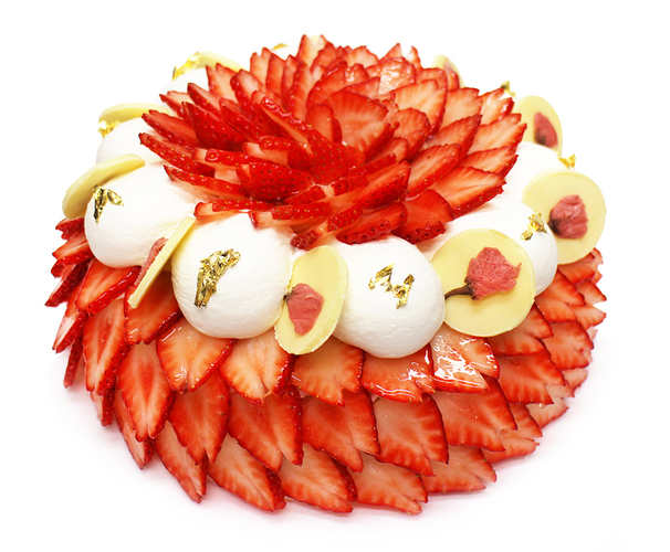 春爛漫 - いちごと桜のショートケーキ -
