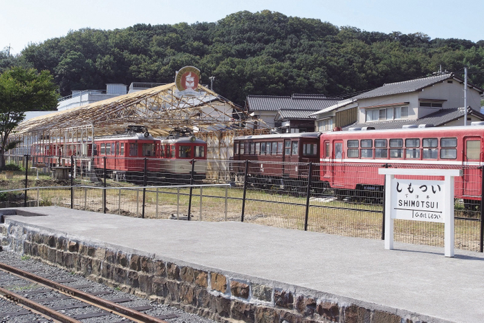 旧下津井電鉄 下津井駅跡