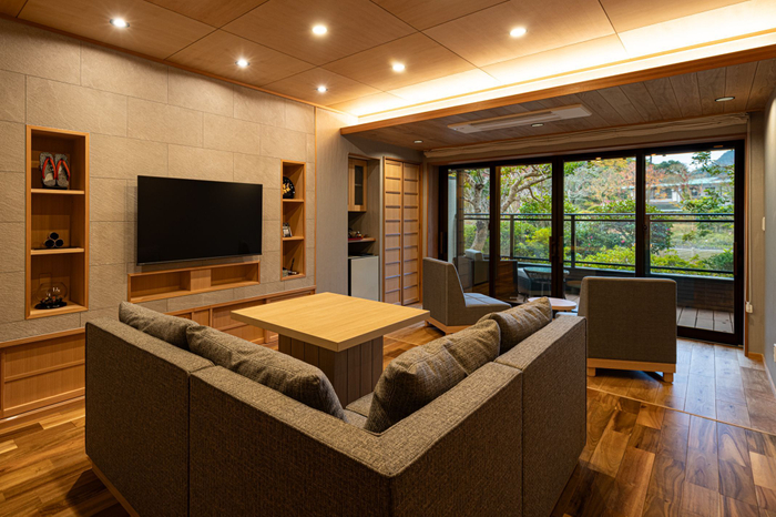 【メゾネット】露天風呂付スイート　ツイン