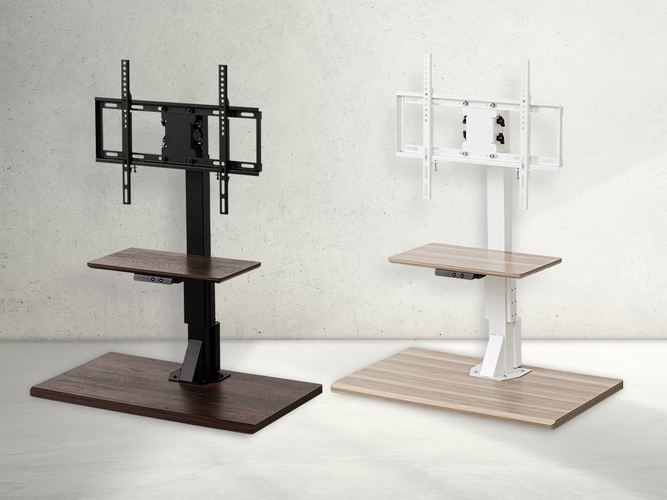 電動昇降TVスタンド　エントリーモデル　LLT-7545G