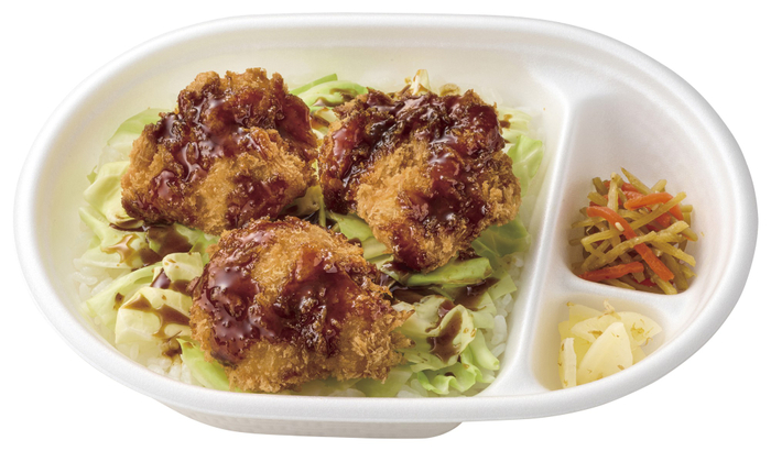 550ランチシリーズ とりかつ得弁ランチ 510円(税込550円)