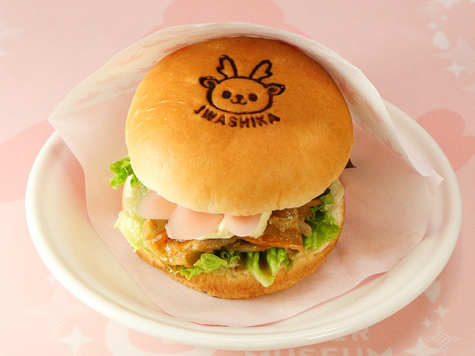 岩下の新生姜タルタル生姜焼きバーガー　600円