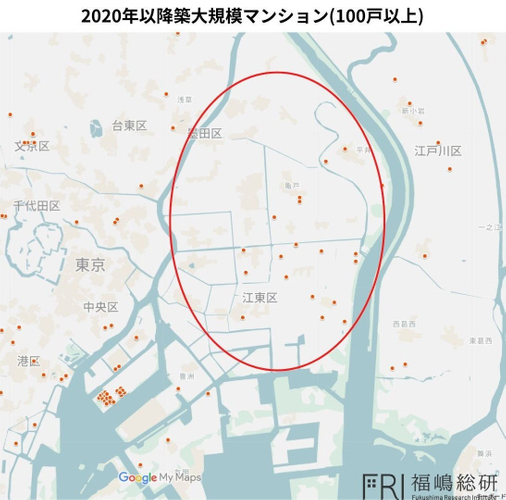 出典：福嶋総研データ(googleマップ利用)