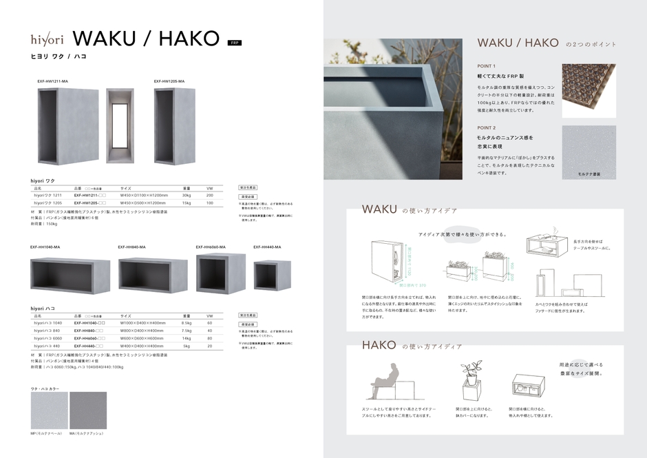 hiyoriシリーズ WAKUワク HACOハコ