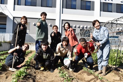 11月の畑作業、整備から収穫まで行った