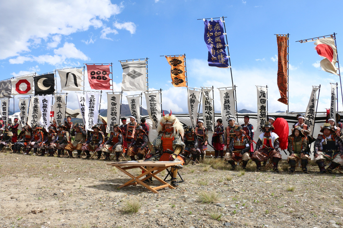 川中島合戦戦国絵巻の風景(4)