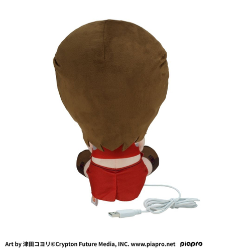 あったかぬいぐるみ　MEIKO　背面