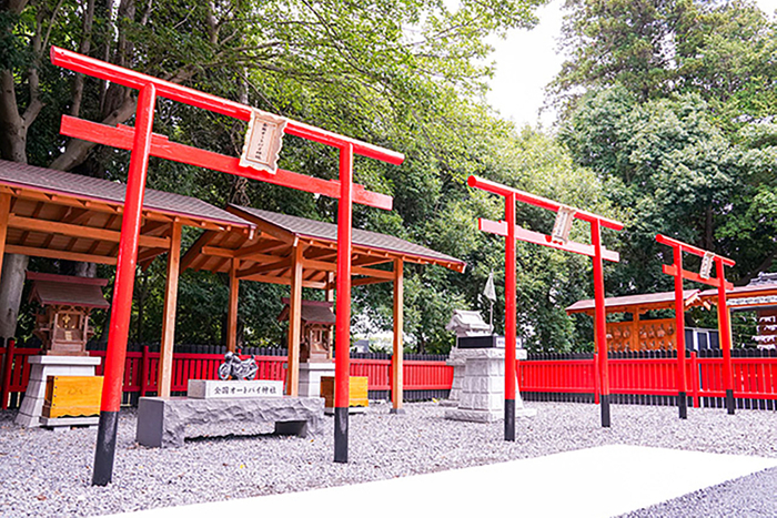 柏の杜オートバイ神社