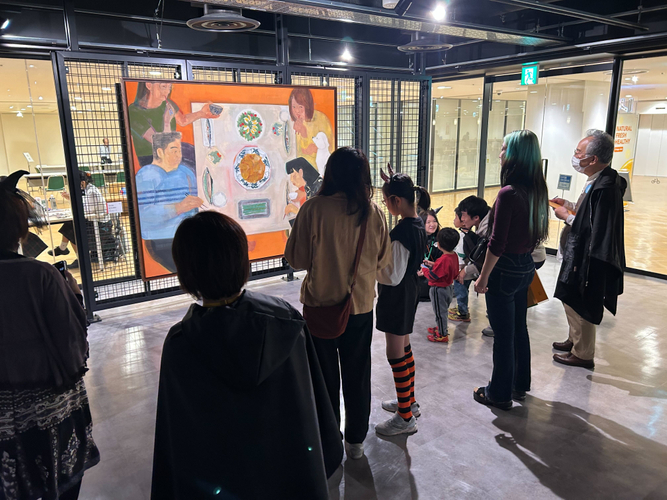 対話型鑑賞イメージ