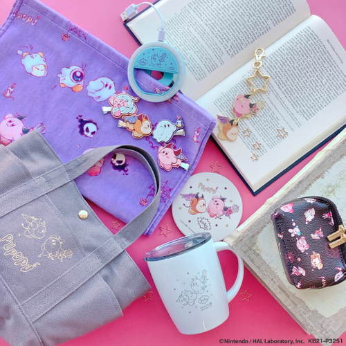 ゴーストをモチーフにしたKIRBYBoo!柄