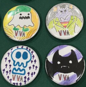 ハロウィン缶バッチイメージ