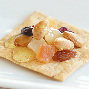 アレンジ：ドライフルーツと