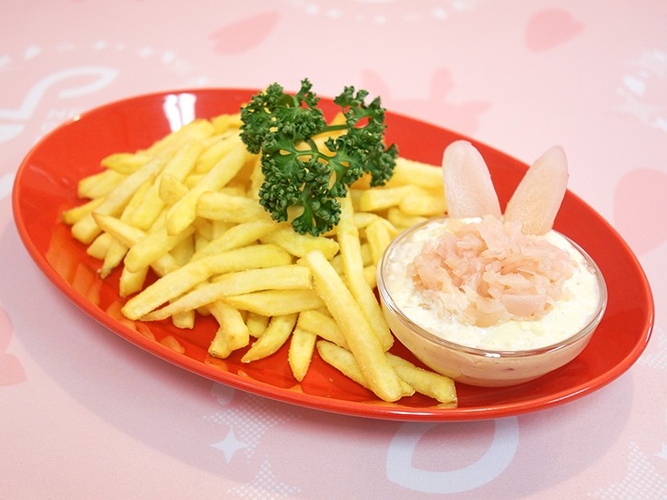 【タルタル増量】フライドポテト with 岩下の新生姜タルタル　570円