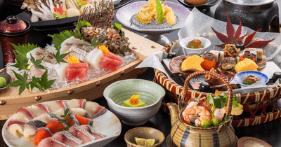 旬魚を味わう魚しゃぶ会席/一例