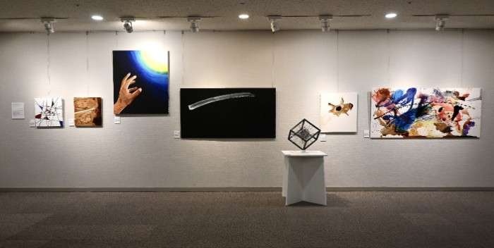 令和7年（2025年）開催の「Visual Arts Exhibition」の様子
