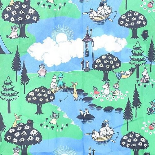 ムーミンのぬいぐるみ付きエコバッグ