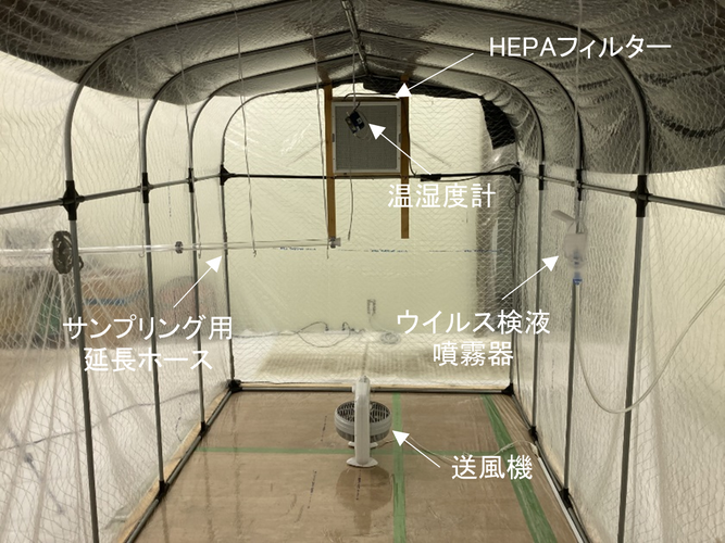 写真5:チャンバー試験装置