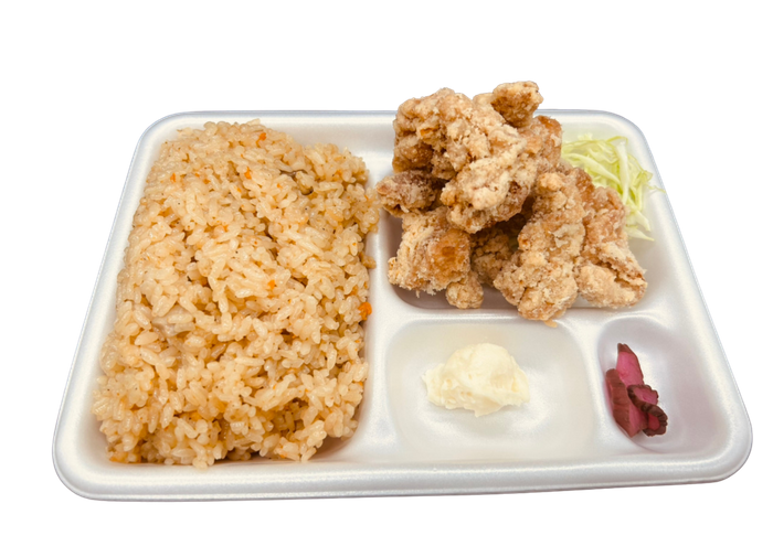 かしわ飯唐揚げ弁当